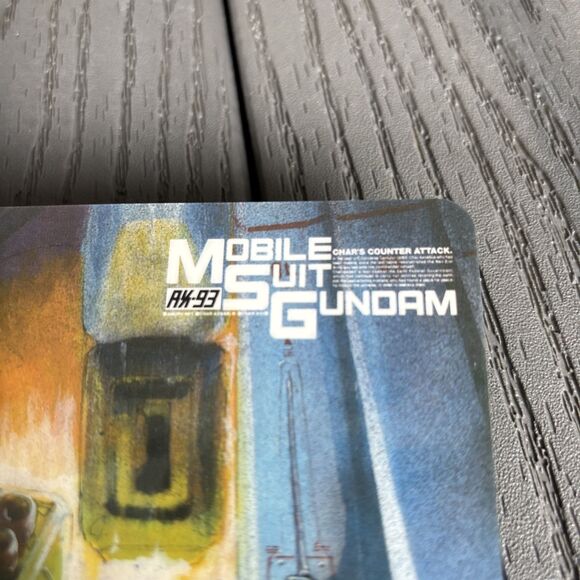 Mobile Suit Gundam ak-93 Kazuhisa Kondo Shitajiki Pencil Board USED - Picture 2 of 5